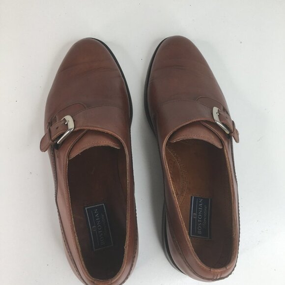 Bostonian Florentine Italy Single Monk Brown 10 M - Picture 7 of 12
